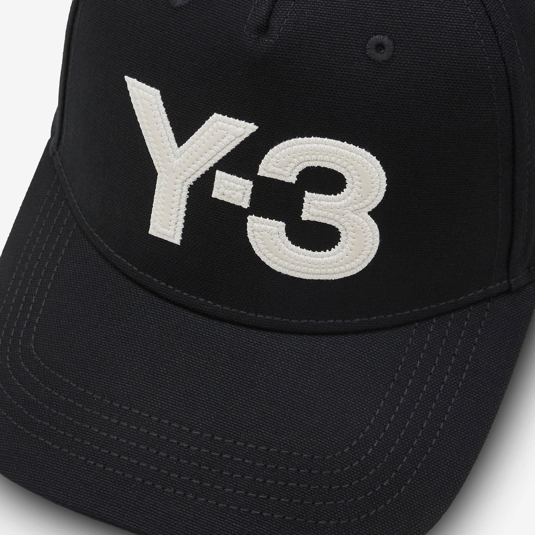 Y-3 Graphic Logo Cap Black Headwear