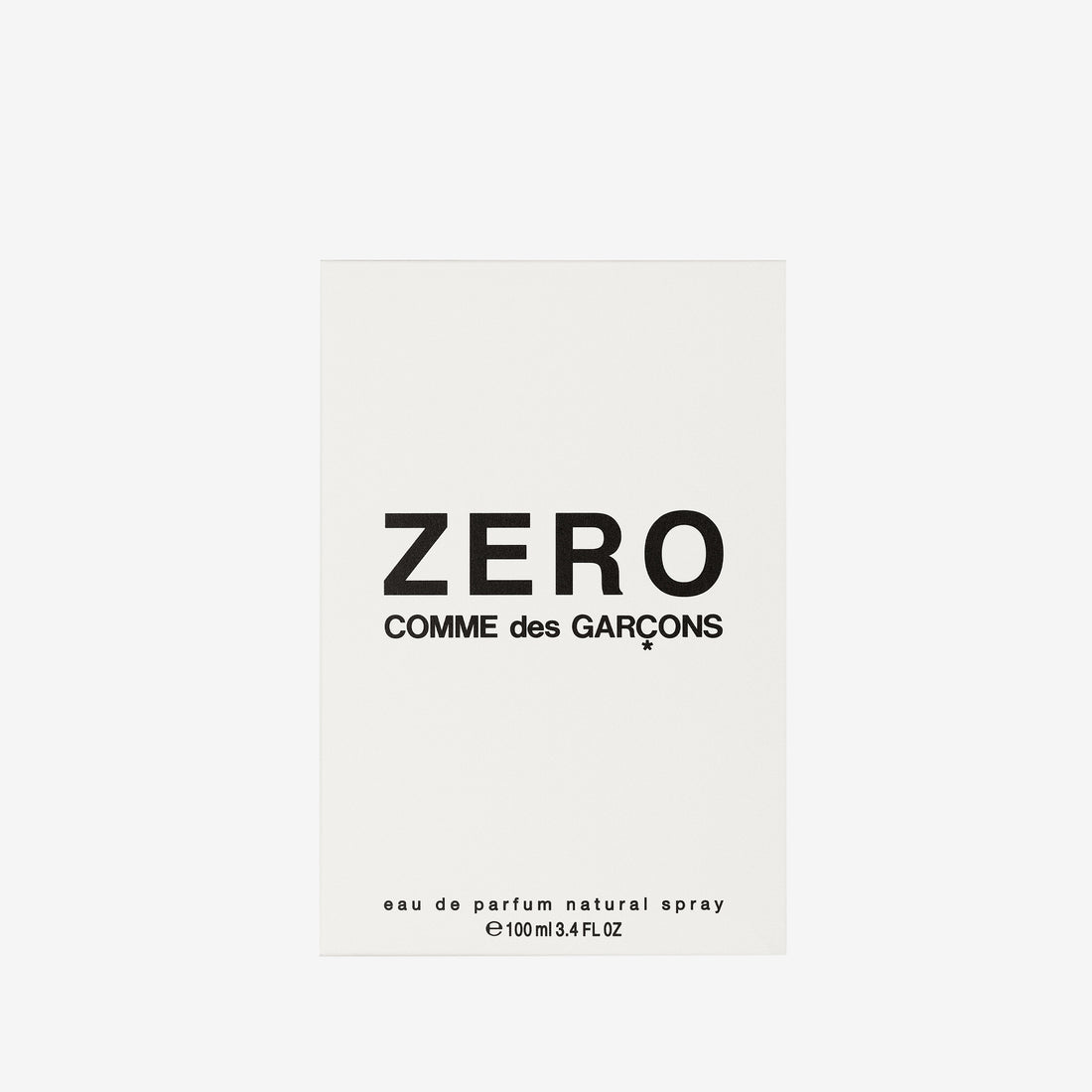 Zero EDP 100mL Accessories