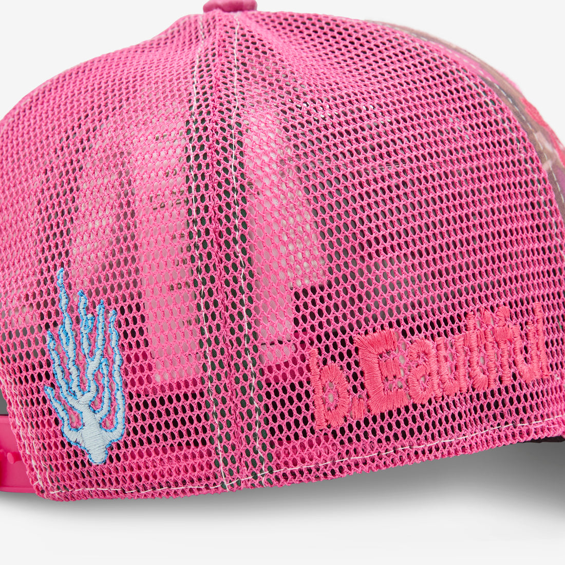 Biyu Hat Pink Real Camo | Hot Pink Headwear