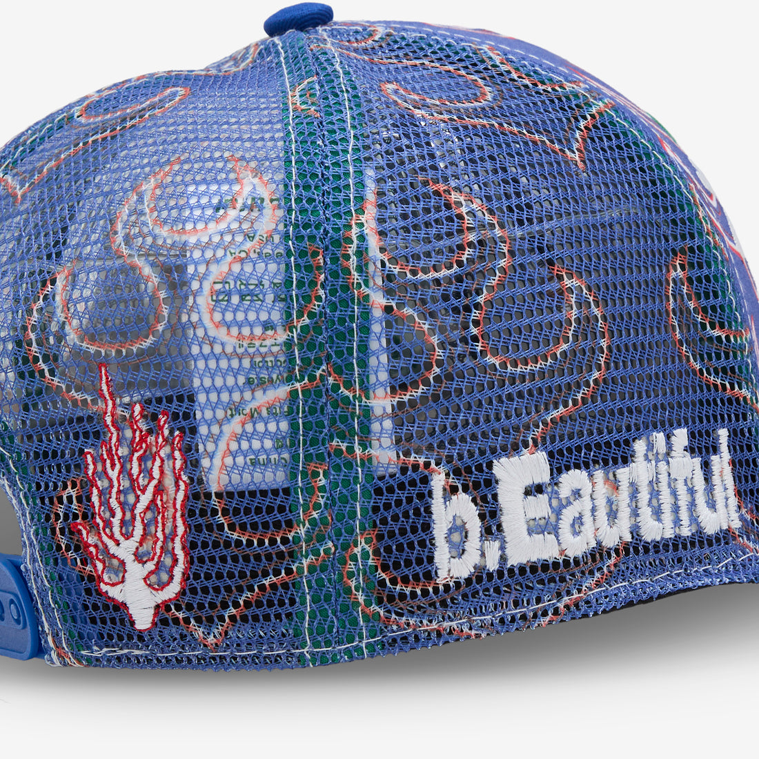 Biyu Hat White Flame | Blue Headwear