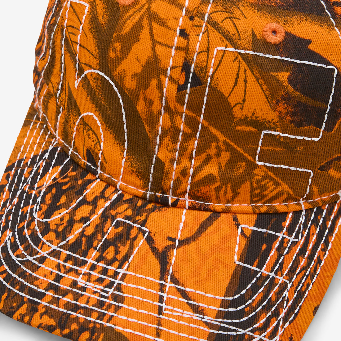 Vapor Low Profile Hat Orange Camo | White Headwear