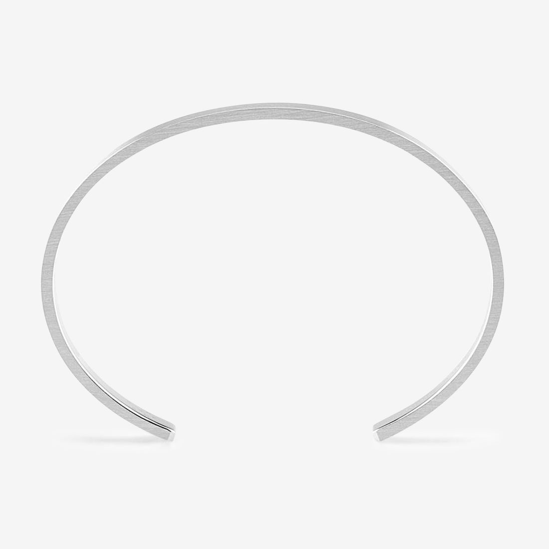 15g Brushed Sterling Silver Ribbon Bracelet Jewellery