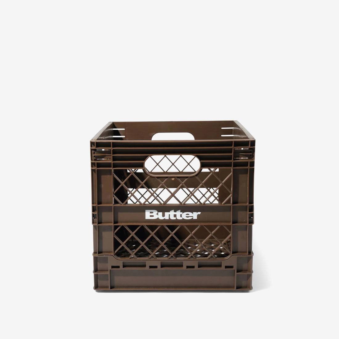 Collapsable Record Crate Brown Headwear