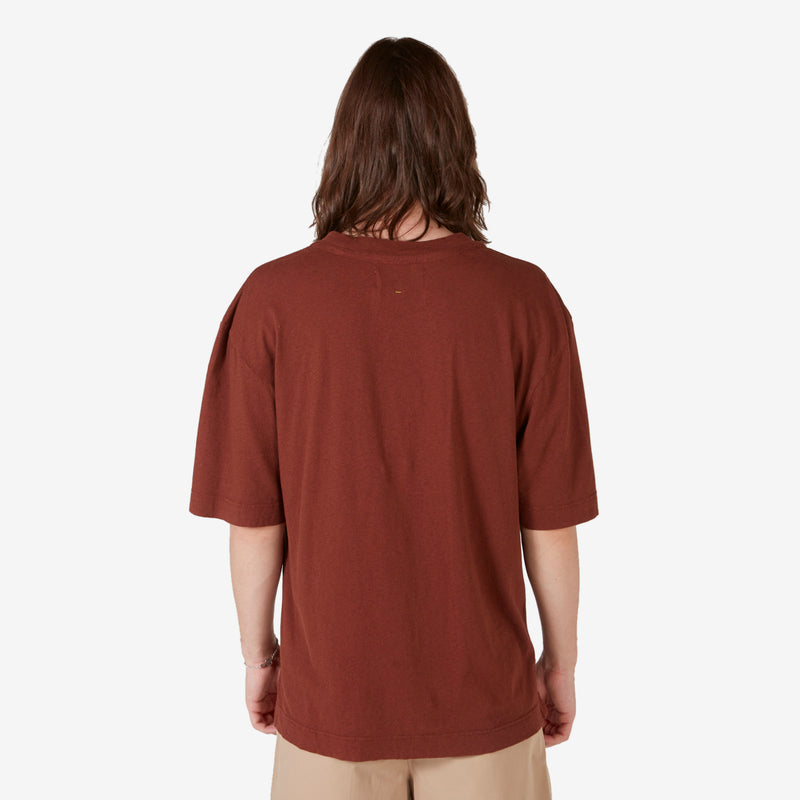 MHL. Simple T-Shirt Burnt Sienna