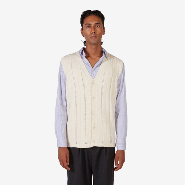 SUNFLOWER ALEX COTTON KNIT VEST