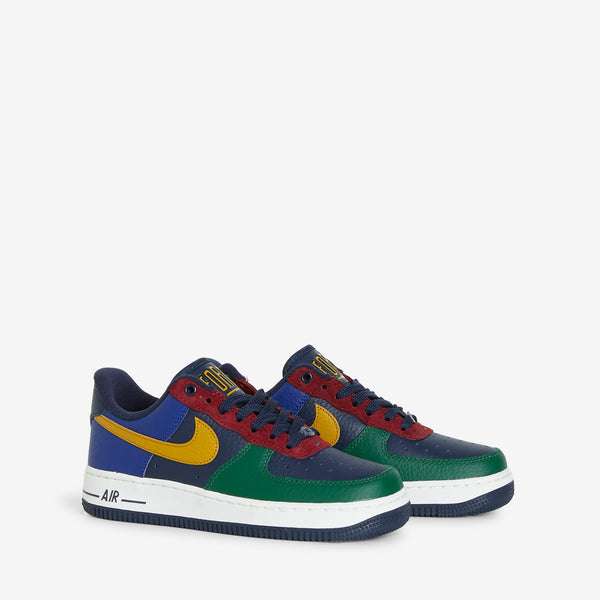 Women s Air Force 1 07 LX Gorge Green Gold Suede Obsidian