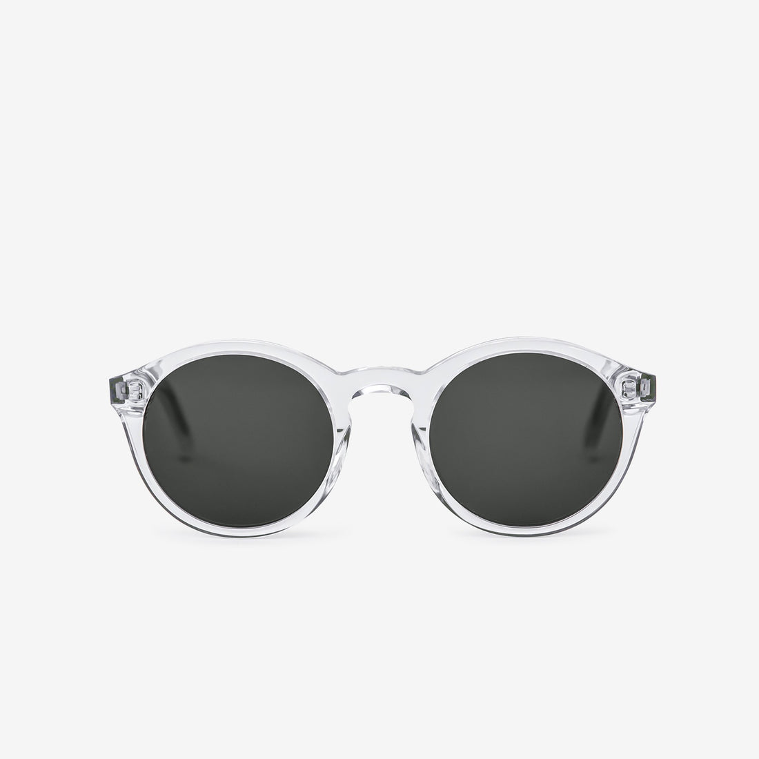Barstow Crystal | Grey Solid Lens Eyewear
