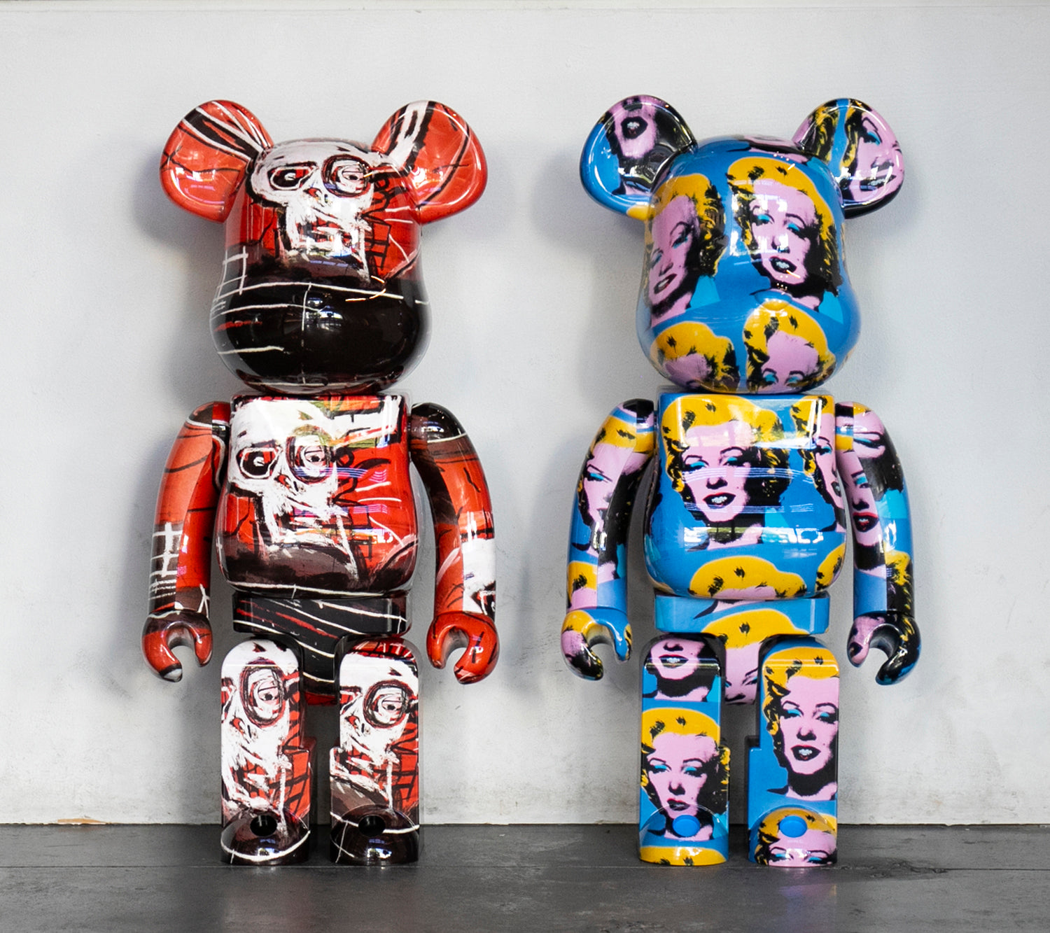 Be@rbrick Warhol and Basquiat #2 1000% – Above The Clouds
