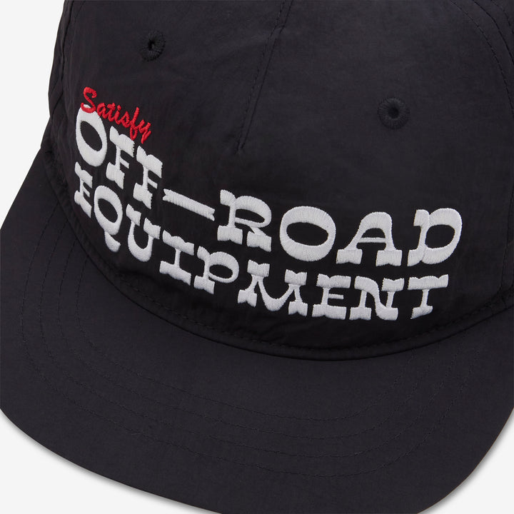 FliteSilk™ 5 Panel OFF-ROAD Pinch Cap Black