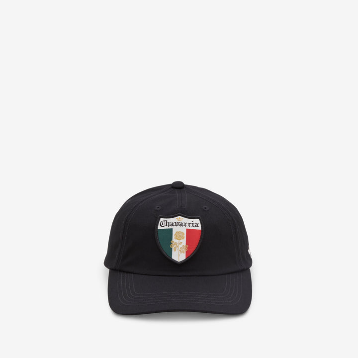 Willy Chavarria x Crest Hat Black Front
