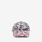 Vapor 6 Panel Hat White Leopard Mesh | Hot Pink