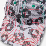 Vapor 6 Panel Hat White Leopard Mesh | Hot Pink