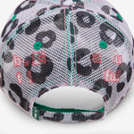 Vapor 6 Panel Hat White Leopard Mesh | Hot Pink