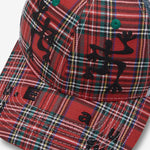 Biyu Hat Red Plaid | Zebra