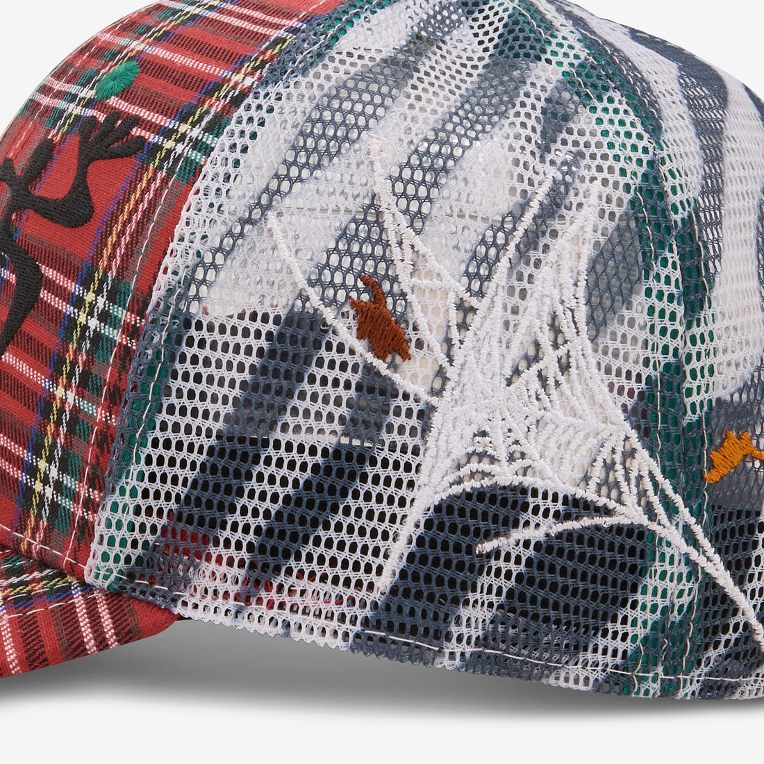 Biyu Hat Red Plaid | Zebra Headwear