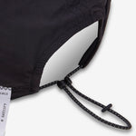 FliteSilk™ 5 Panel Eagle Pinch Cap Black