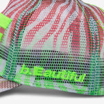 B.E Hat Multi Zebra Mesh | Highlighter