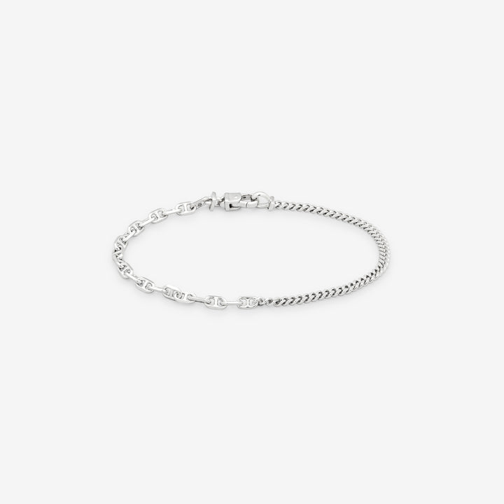 Rue Bracelet Silver Front