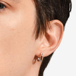 Frame Hoops Small Silver