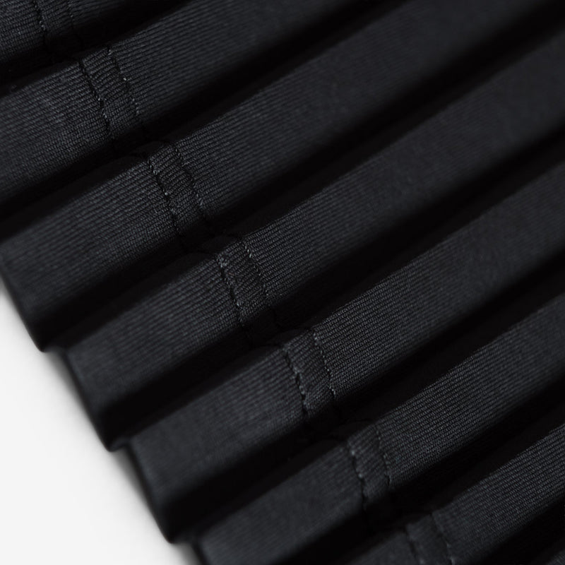 AuraLite™ Pleated Long T-Shirt Black Tees