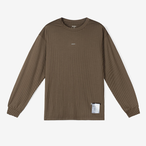 AuraLite™ Pleated Long T-Shirt Olive Tees