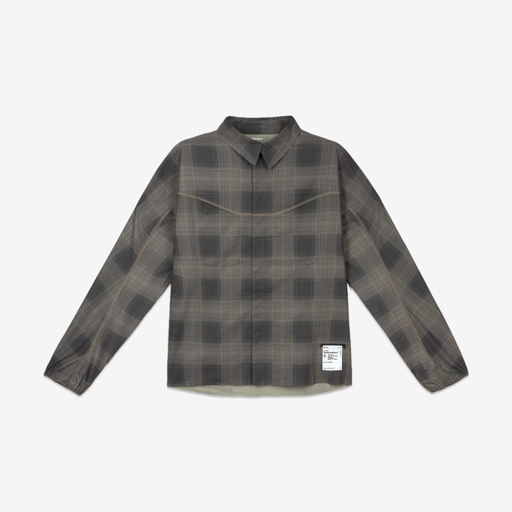 AmbientWarp™ River Shirt Check Green Front