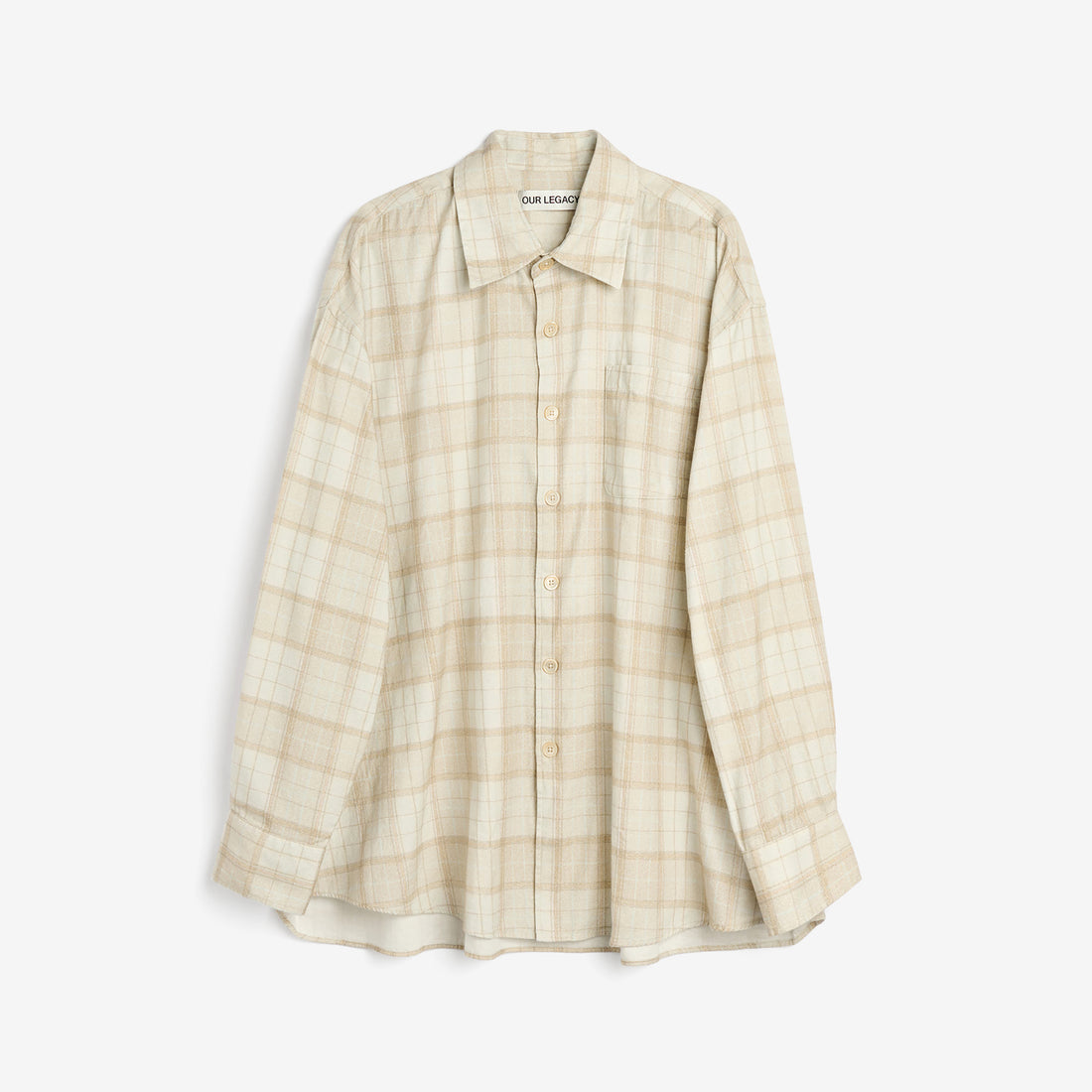 Borrowed Shirt Stella Check Print Shirts