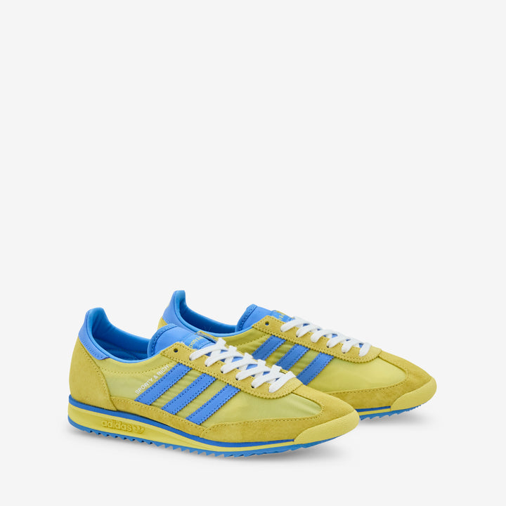 Sporty & Rich x Women's SL72 Light Yellow | Real Blue | Cloud White Front