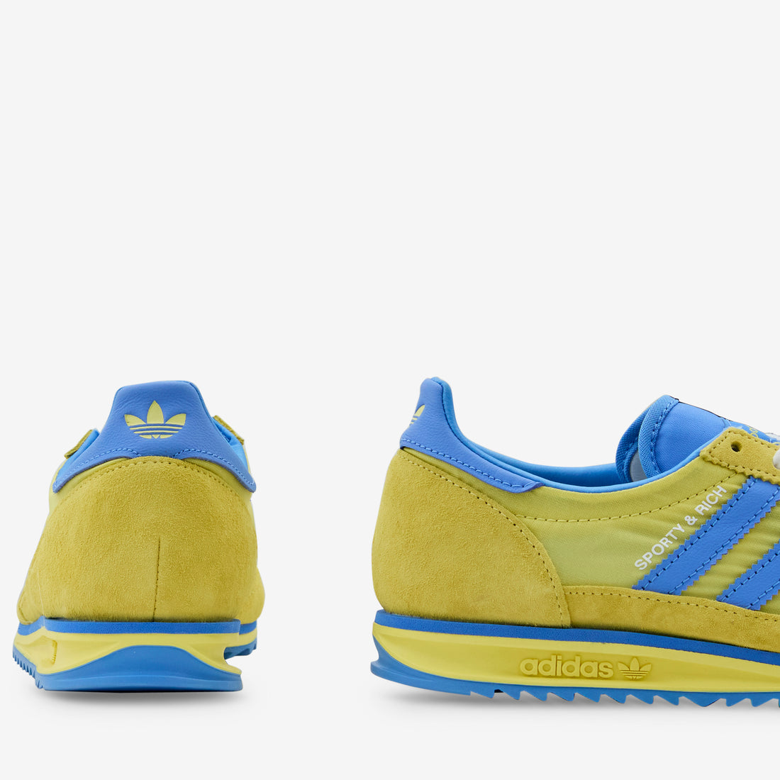 Sporty & Rich x Women's SL72 Light Yellow | Real Blue | Cloud White Footwear
