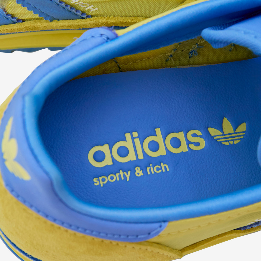 Sporty & Rich x Women's SL72 Light Yellow | Real Blue | Cloud White Footwear