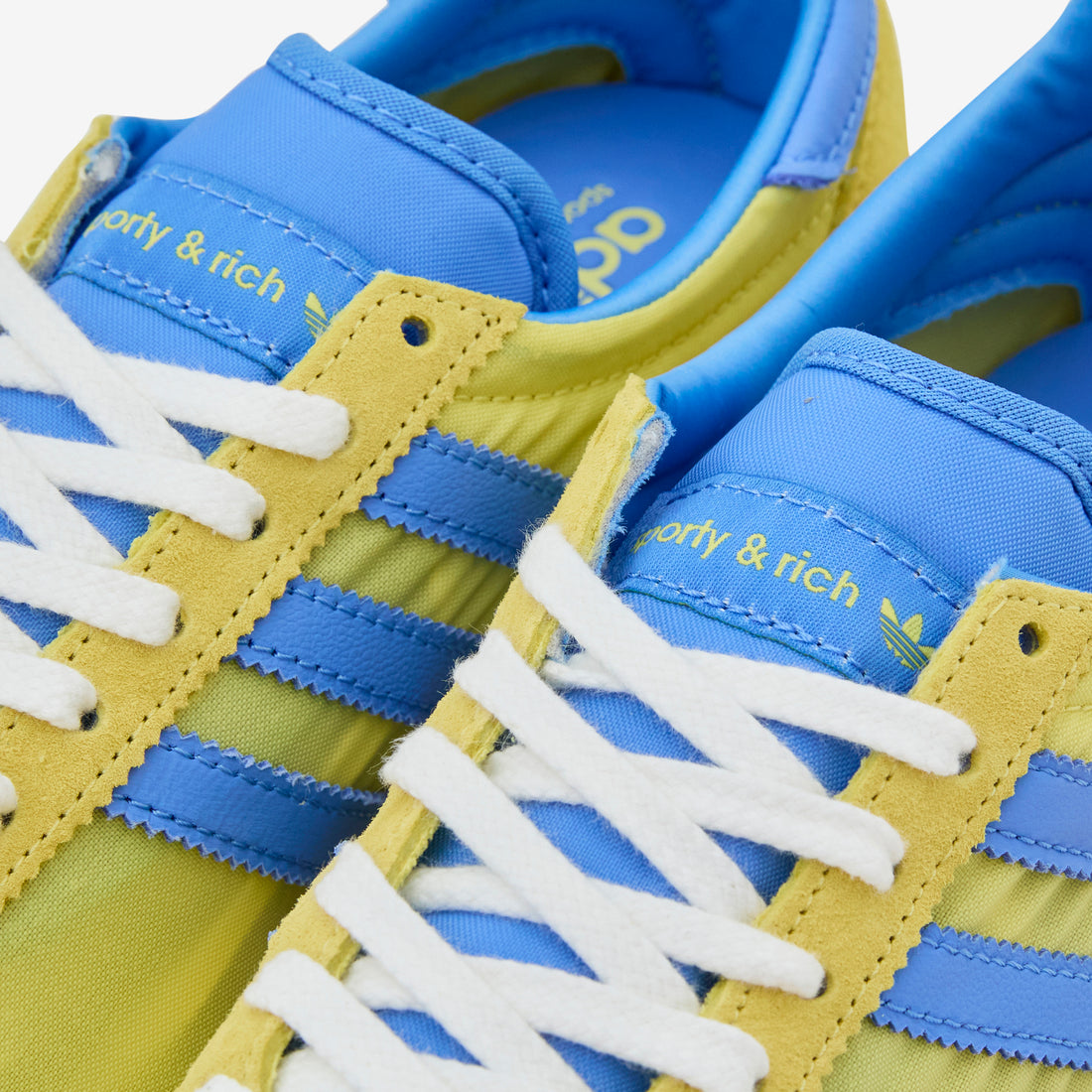 Sporty & Rich x Women's SL72 Light Yellow | Real Blue | Cloud White Footwear