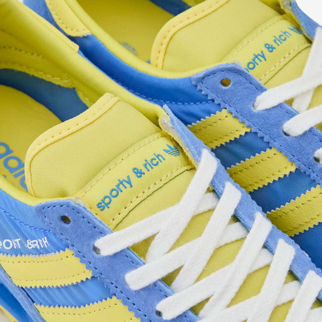 Sporty & Rich x Women's SL72 Real Blue | Light Yellow | Cloud White Footwear