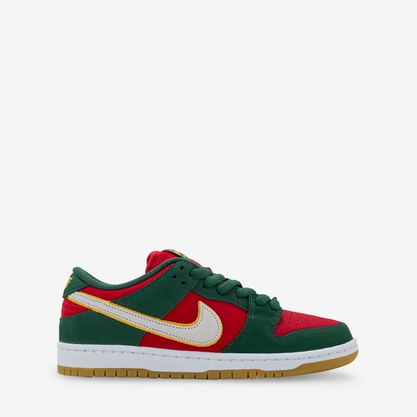 Dunk Low Pro Premium Fir | White | University Gold | Fire Red Footwear