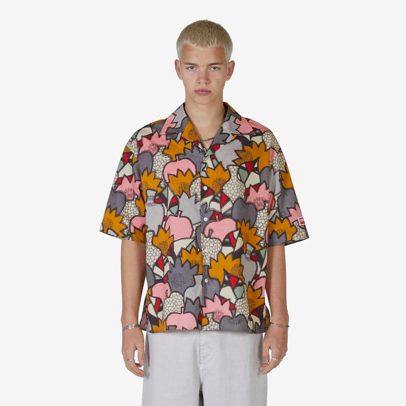 Kimono Kenzo Camo Short Sleeve Shirt Multicolour