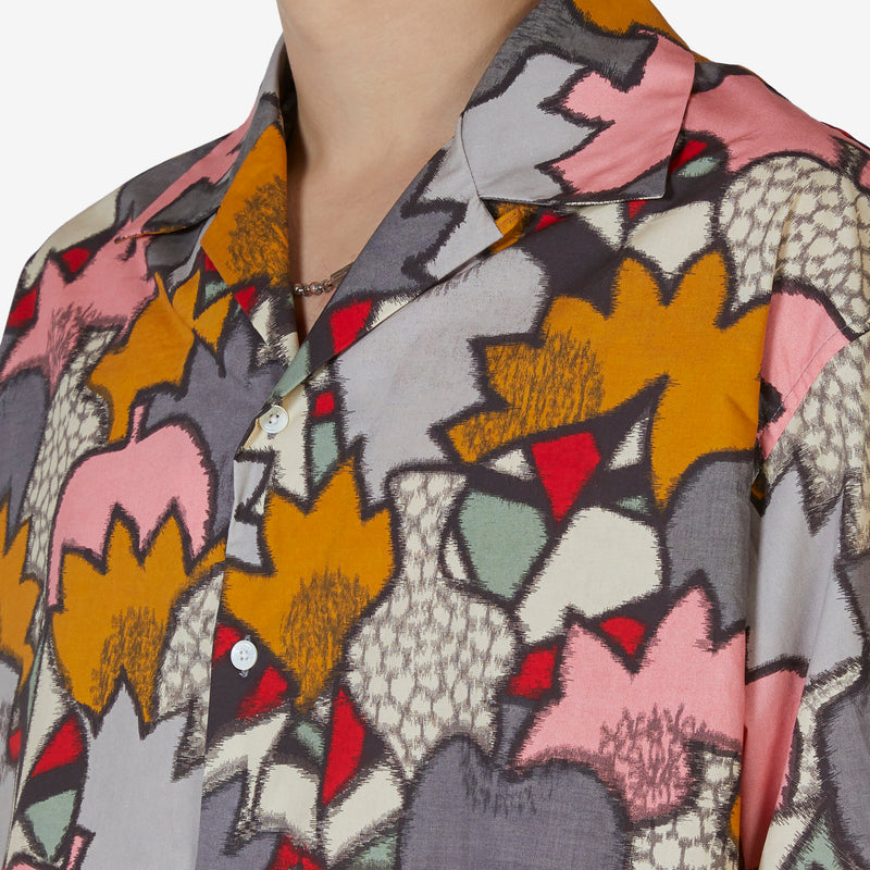 Kimono Kenzo Camo Short Sleeve Shirt Multicolour