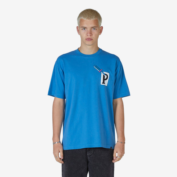 Fucking Fork T-Shirt Slate Blue