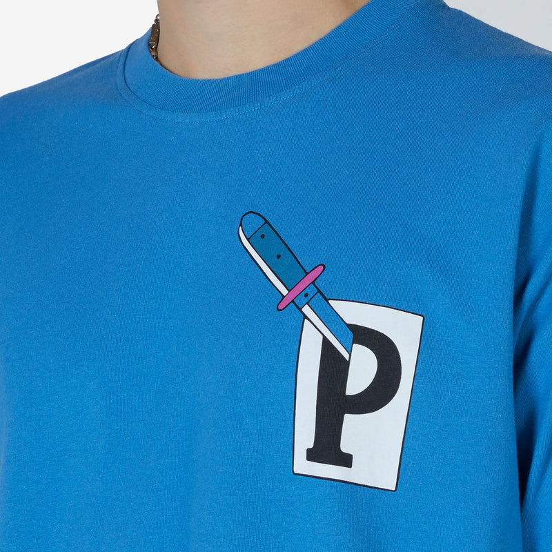 Fucking Fork T-Shirt Slate Blue