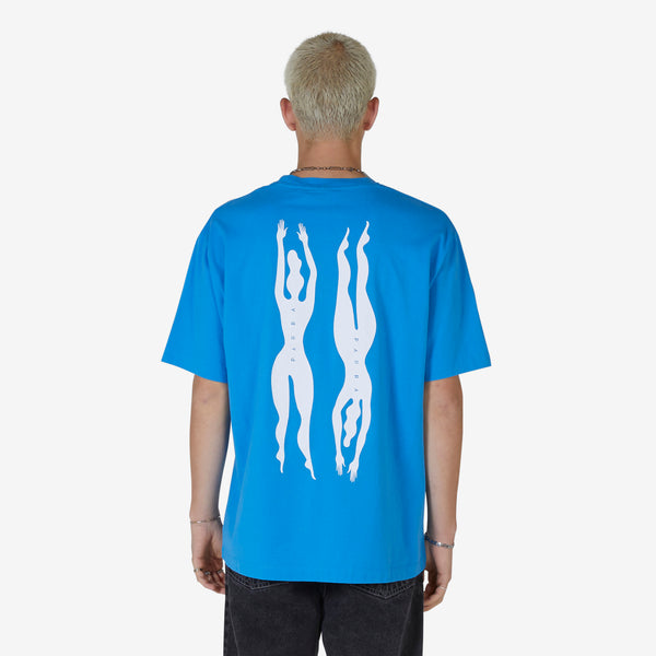 Under Water T-Shirt Greek Blue