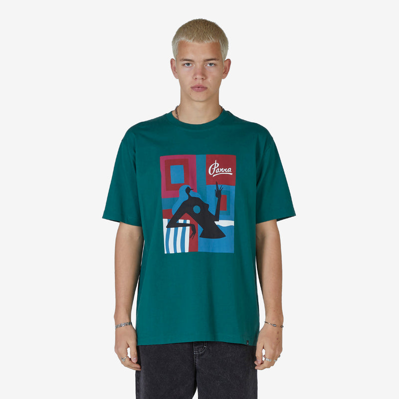 Hot Springs T-Shirt Pine Green