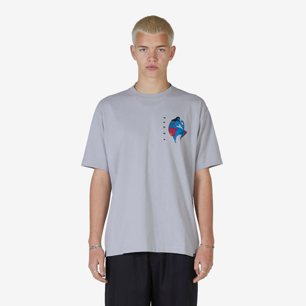 Down Under T-Shirt Alloy Grey