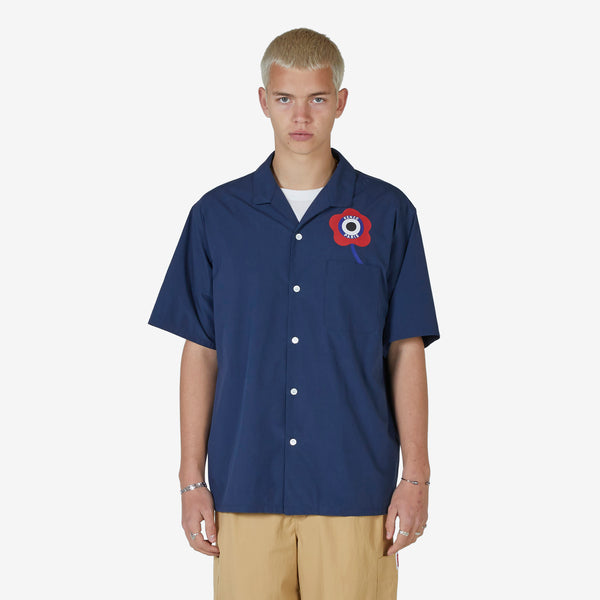 Kenzo Target Short Sleeve Shirt Midnight Blue