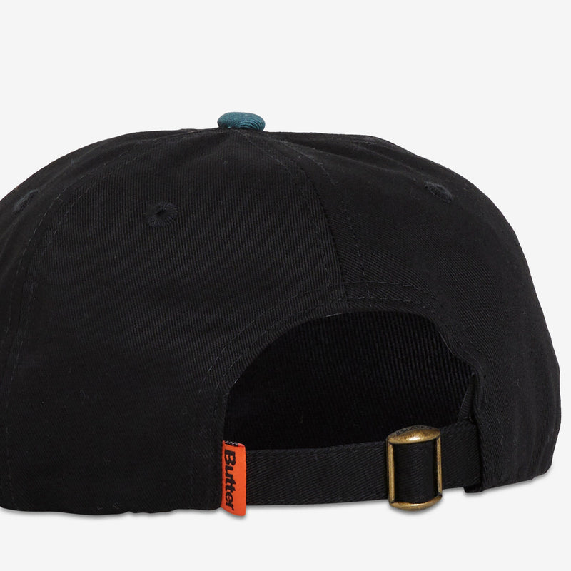 Scribble 6 Panel Cap Black