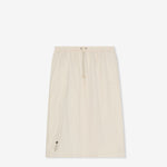 Women's Drawstring Midi Skirt Grain