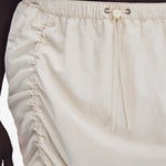 Women's Drawstring Midi Skirt Grain