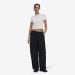Women's Parachute Pants Black