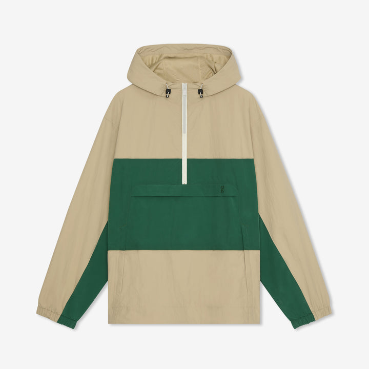 Women's Half-Zip Anorak Kasha Front