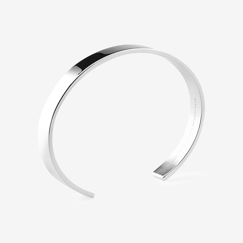 21g Polished Sterling Silver Ribbon Bracelet Jewellery