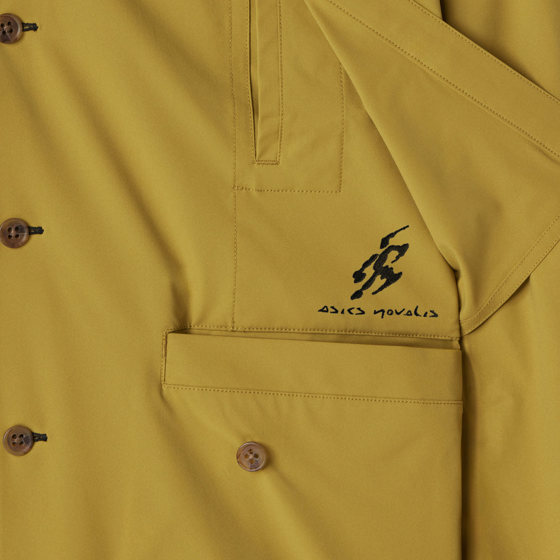 ASICS NOVALIS Ormosiancy Shirt Medallion Yellow Shirts
