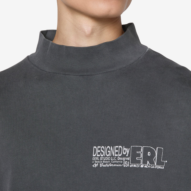 Unisex Make Believe ERL Longsleeve T-Shirt Black