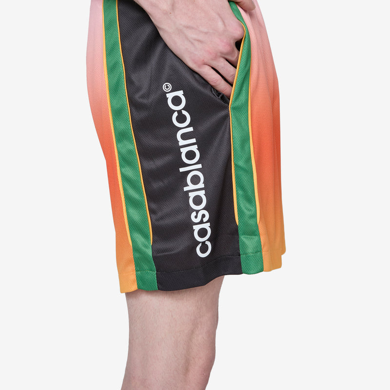 Mens Football Shorts Gradient Shorts